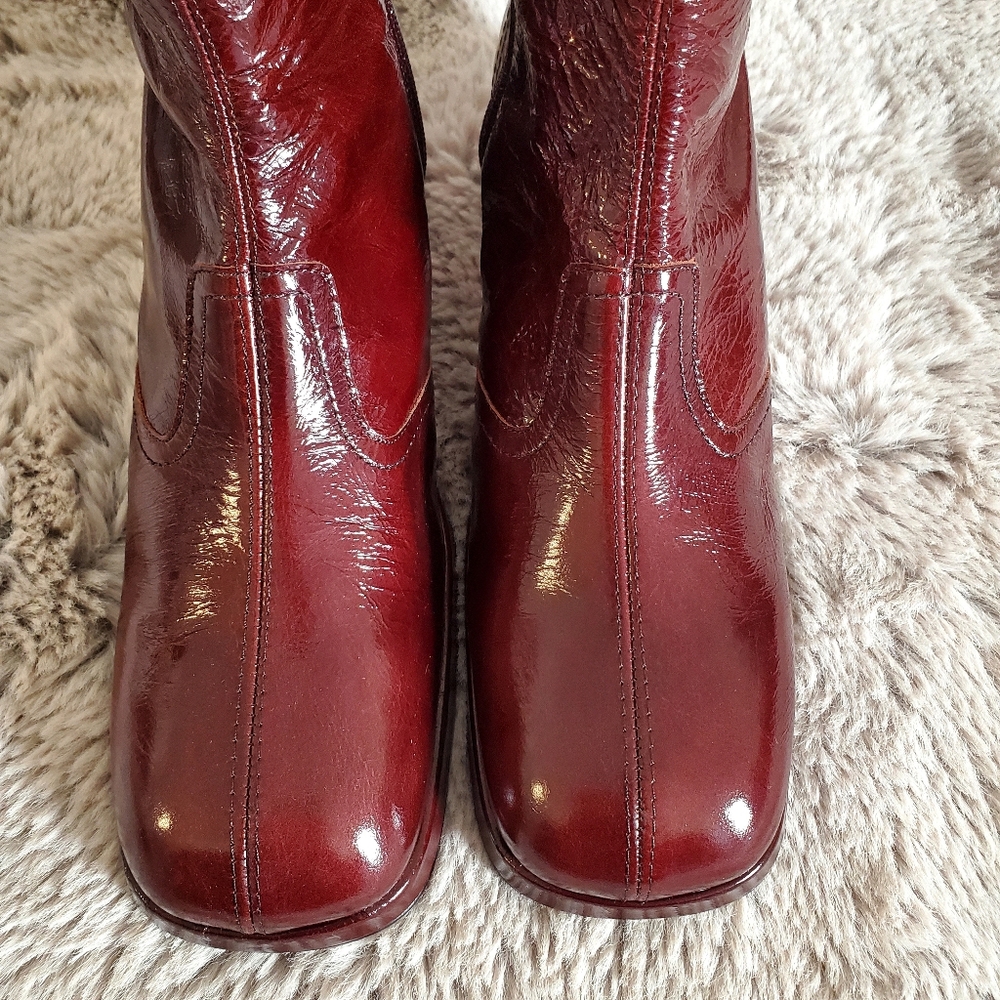 MIISTA Cass Boots Brown Patent Leather 41 - Picture 14 of 16